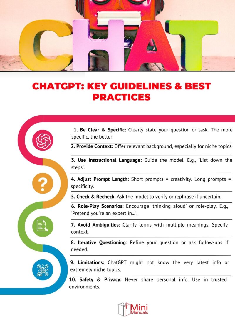 MiniManuals ChatGPT Key Guidelines & Best Practices